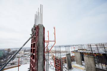 New multi-storey building under construction