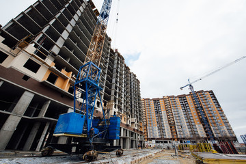 New multi-storey building under construction