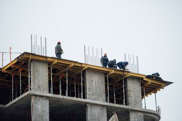 New multi-storey building under construction