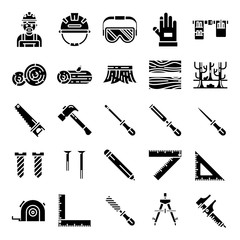 Carpenter icons pack