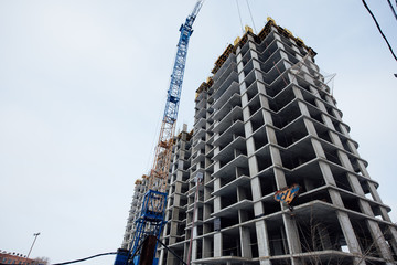 New multi-storey building under construction