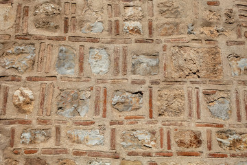 Old Ancient Stone Wall