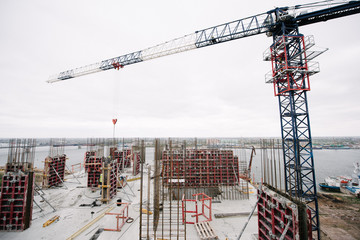 New multi-storey building under construction