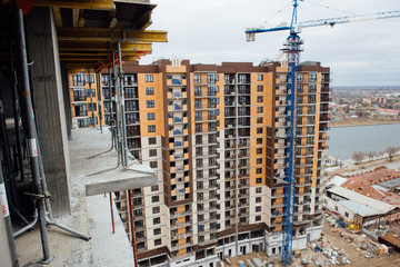 New multi-storey building under construction