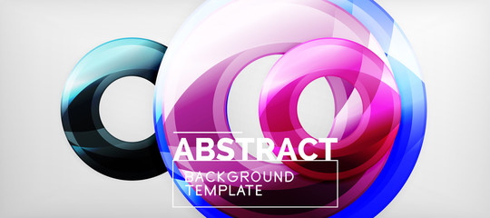 Modern geometrical abstract background, vector design