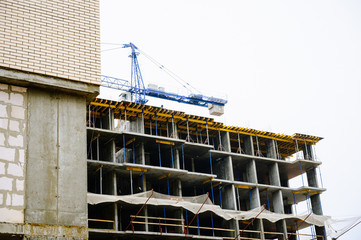 New multi-storey building under construction