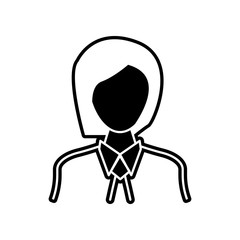 businesswoman icon. Element of Proffecions for mobile concept and web apps icon. Glyph, flat icon for website design and development, app development