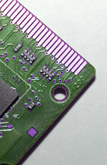 ram notebook on white background