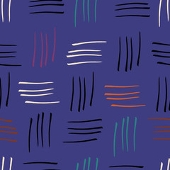 abstract watercolour stripes purple seamless pattern print background