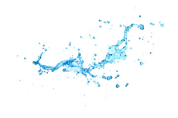 Obraz premium water Splash On white Background
