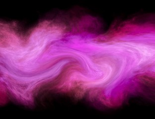 Space colorful nebula galaxy. Illustration for use in concept of science background