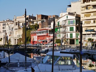 Fototapeta na wymiar Hafen von Porto Christo