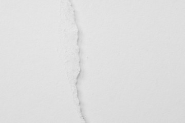white torn paper grunge background texture for design