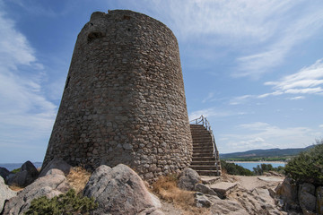 Tower of Vignola in Sardinia