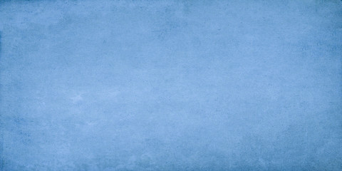 Blue wide grunge effect texture.