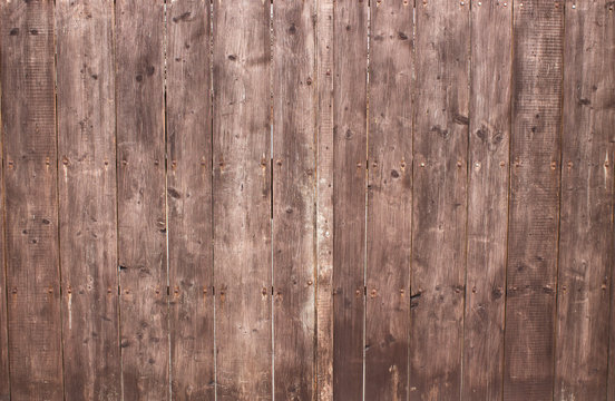 old wooden fance of post soviet streets