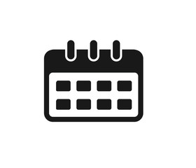 Modern calendar icon 