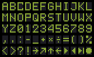 Display vector typeface.