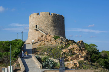 Tower of Longosardo in Santa Teresa di Gallura