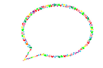 Communication and social media concept