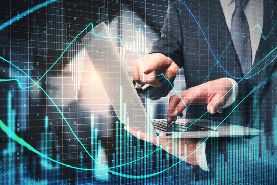 Teamwork and finance concept