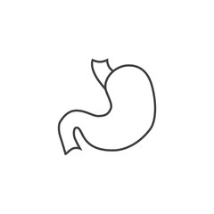 Stomach Vector Line Icons