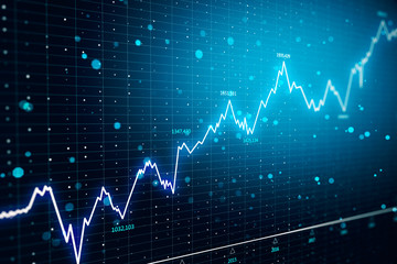 Finance and invest forex backdrop