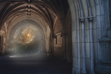 Obraz premium Portal to another worlds