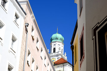 Spaziergang in Passau, Städtereise, Deutschland
