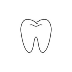 Tooth Line Icon