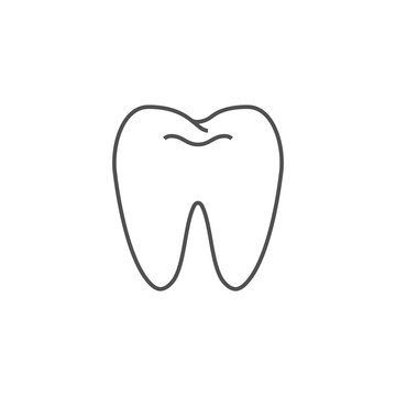 Tooth Line Icon