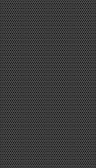 White honeycomb on a black background. Seamless texture. Isometric geometry. 3D illustration