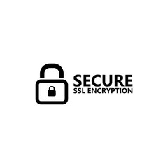 Secure Connection SSL Icon or sign