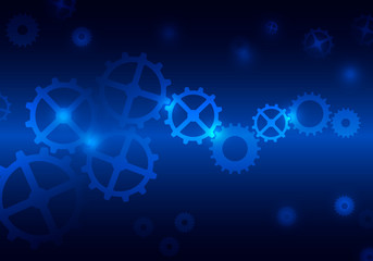 blue abstract background,mechanism