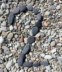art from sea stones