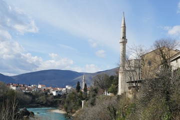 Fototapeta na wymiar Spaziergang in Mostar