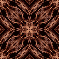 Pattern tile, ornate geometric pattern and abstract colored background