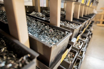 Spare parts in containers