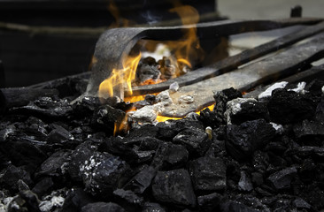 Fire in the forge