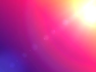 Obraz premium celestial flare light with bright light bokeh