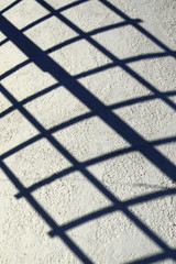 Detail of the shadow of the blade of a windmill