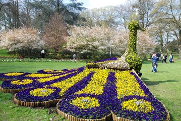 Floralies du château de Groot Bijgaarden (Brabant Flamand- Belgique)