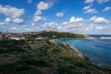 Fototapeta na wymiar Panorama of Santa Teresa di Gallura in Sardinia
