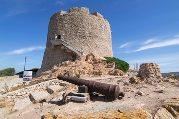 Tower of Longosardo in Santa Teresa di Gallura
