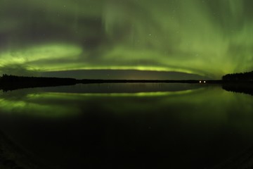 Aurora borealis over T&aring;metr&auml;sk 