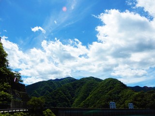 Fototapeta premium 奥多摩湖