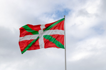 The flag of euskadi (Basque country), the autonomous Basque community in Spain, is the ikurriña, designed by Sabino Arana and his brother Luis Arana in 1894