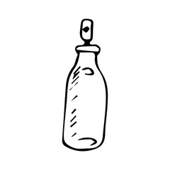 perfume vector sketch