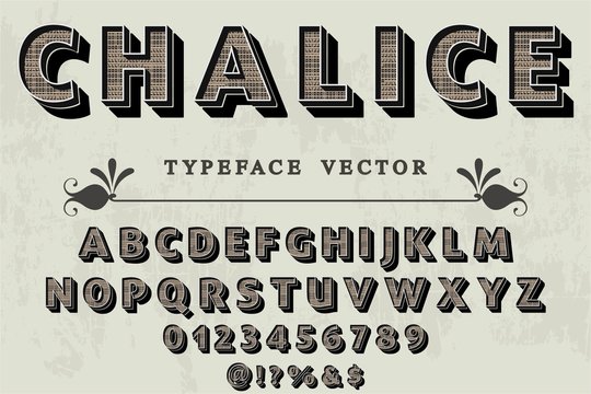 Font alphabet Script Typeface handcrafted handwritten vector label design old style.Shadow Effect.vintage Hand Drawn.Retro Typography.Vector Illustration.