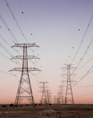 Electrical Power Cable Towers